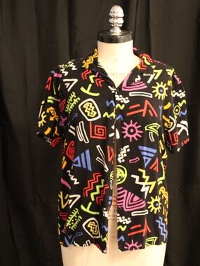 Coachella and 90s Party Ready Button Down Shirt